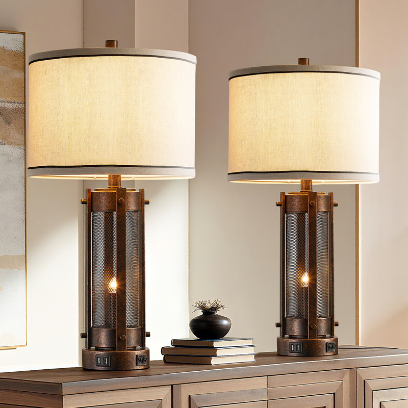 Ensemble de 2 lampes de table Modern Modern Transitional