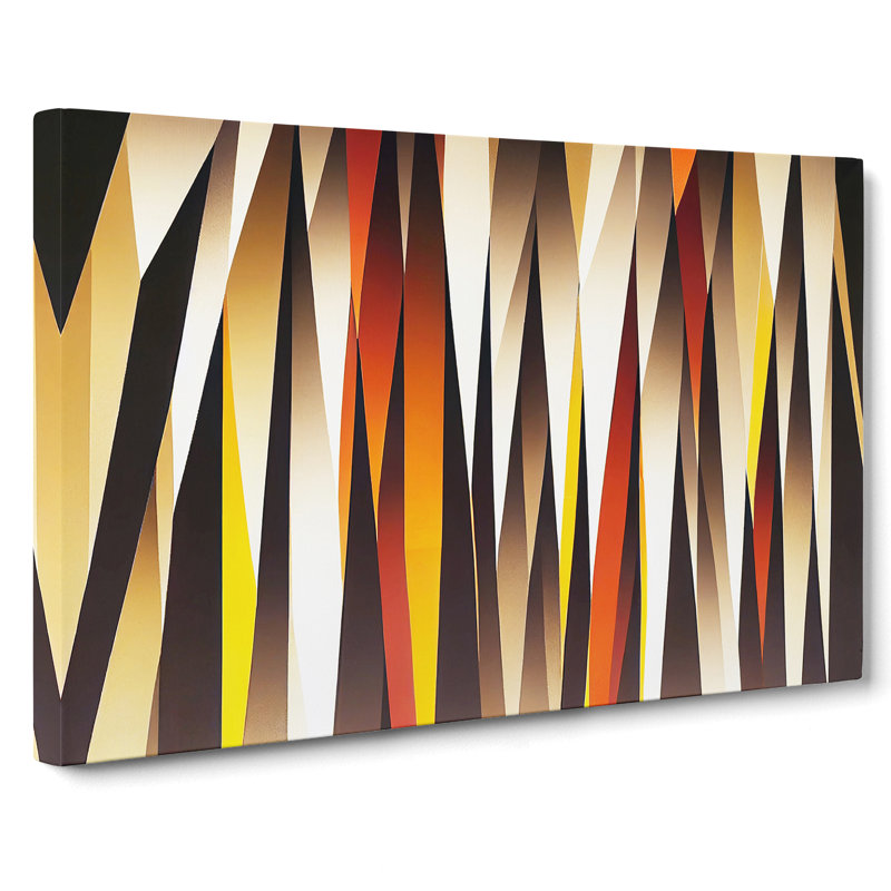 Modern Abstract Forest Vol.1 - Wrapped Canvas, 40cm H x 60cm W x 3cm D