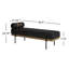 Giorgio Leather Bench