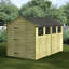 Premier Apex Shiplap Wooden Shed-120960187