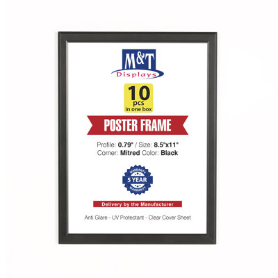 Metal Picture Frame - Set of 10