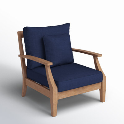 Samya Eucalyptus Patio Lounge Chair