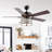 Amoz 52'' Ceiling Fan with Light Kit