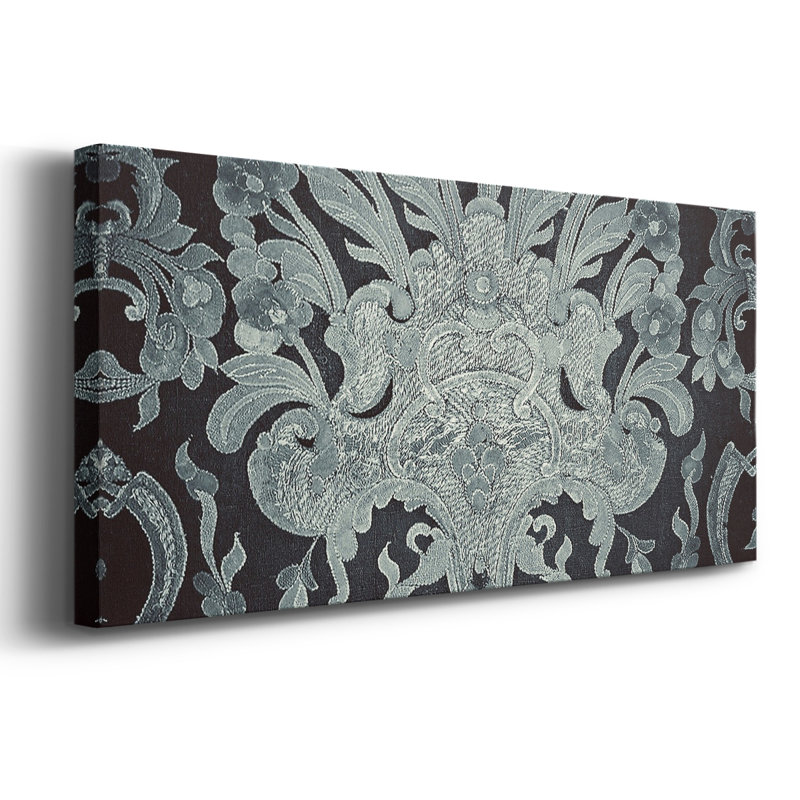 Série abstraite-DCCCLXVIII- Toile tendue avec châssis - Prêt à être accroché, H 12 po x l 30 po