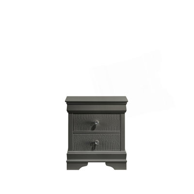 Table de chevet 2 tiroirs Blaze
