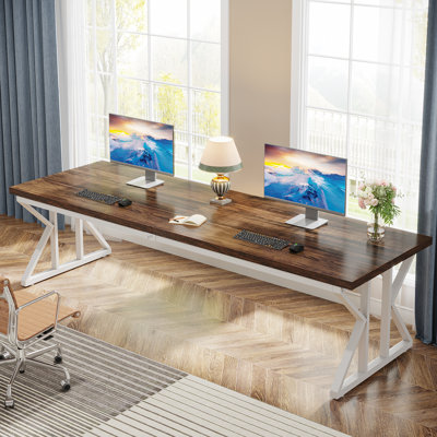 Clennon Stainless Steel Computer Desk
