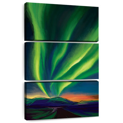Alvord Aurora Borealis Abstract
