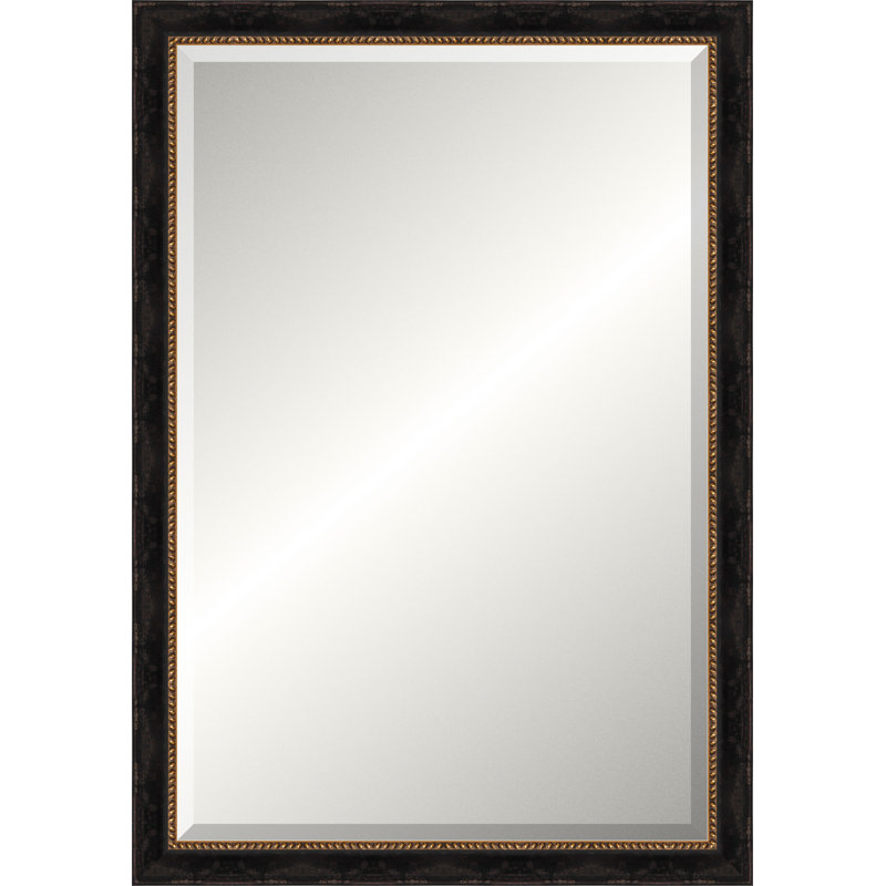 Gold Beaded Old World Mirror, Classic Vanity