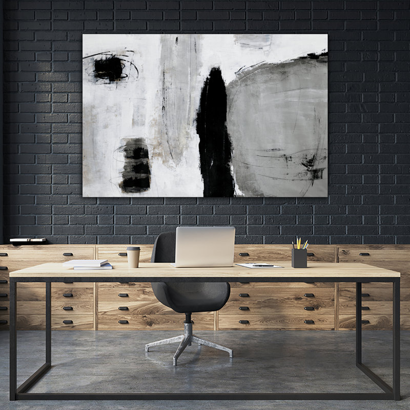 Unlevel sur toile, H 72 po x l 72 po x P 1,5 po