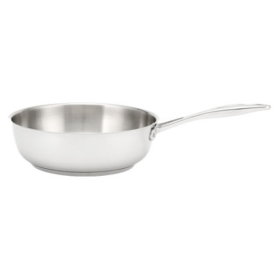 Profile Uncoated Stainless Steel Chefs Pan