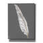 «Gold Feathers 6 On Grey» par Chris Paschke, art mural sur toile-102843627