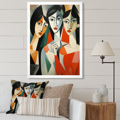 Chef-d'œuvre Les Demoiselles Davignon I - Portrait, impressions sur toile