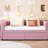 Twin Size Daybed In Pink With 2 Drawers And Ergonomic Back For Luxurious Bedroom Indulgence - Practical Classy Appeal 3