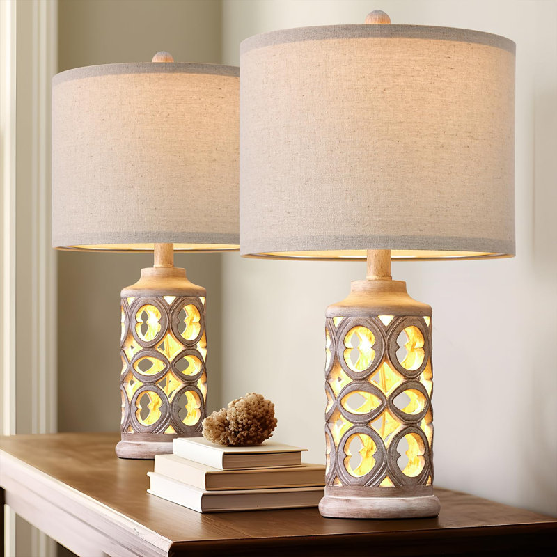 Corinna Resin Table Lamp