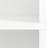 Elegant White Freestanding Storage Cabinet With Three Shelves For Home Charming