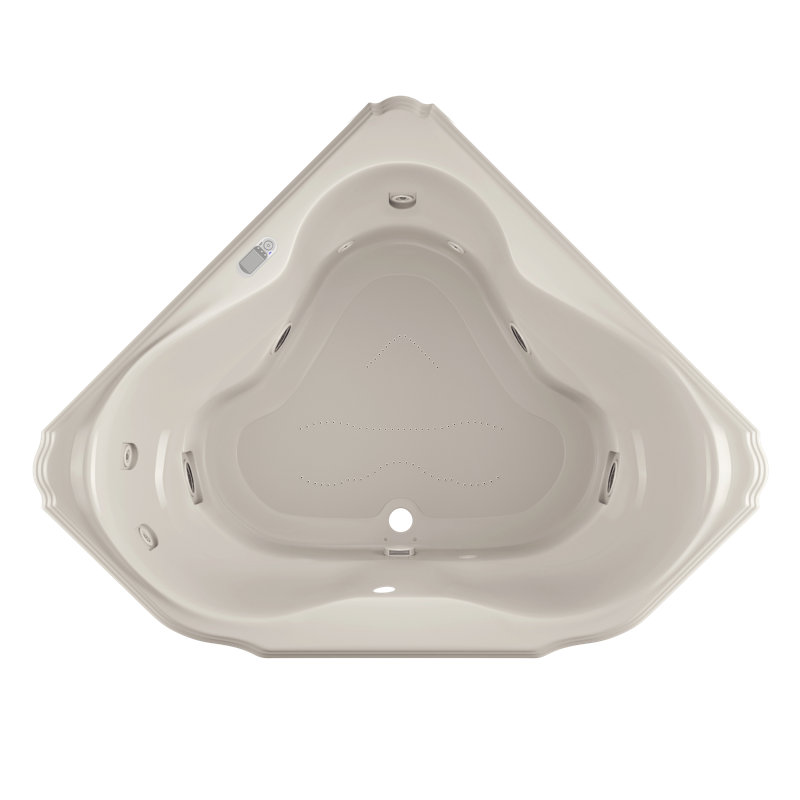Baignoire encastrée 60 po x 60 po Marineum, Huître