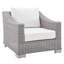 Ensemble de mobilier d'extérieur en rotin 4 pièces Conway Sunbrella-318172579