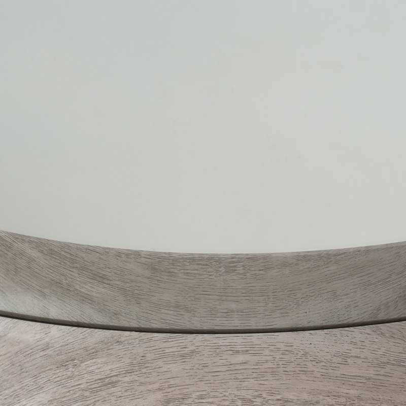 Cyroselle Engineered Wood Flat Wall Mirror