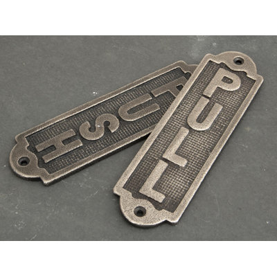 Pull Sign
