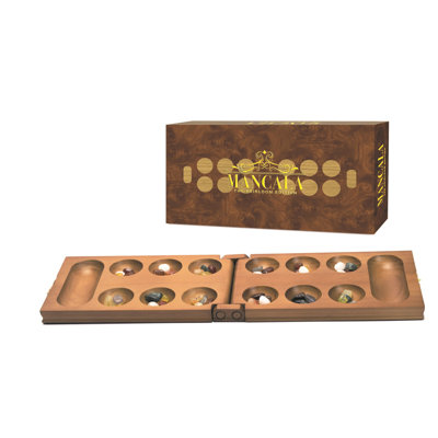 Intex Entertainment Inc 2 Player Wood Mancala