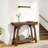 41.3-Inch 2-Tier Entryway Table - Farmhouse Charm