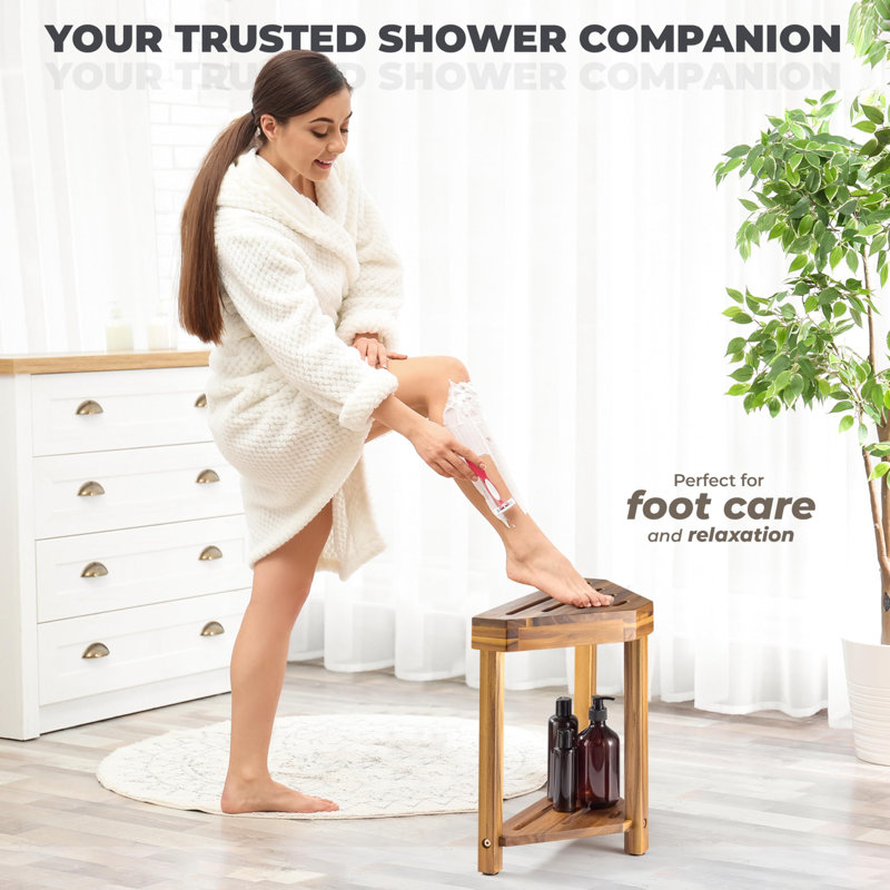Corner Shower Stool