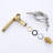 7.1" Solid Brass Single Hole Single Handle Bathroom Sink Faucet-64254991