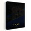 Lomac City Map Abstract Geometric Minimalist City Ocean Wall Art