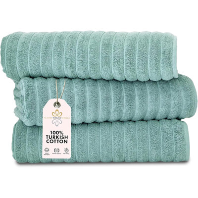 Ensemble de draps de bain en coton Fralick