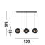 Margarito 3-Light Kitchen Island Chandelier