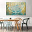 Symbole de mandala exquis sur toile-2033548825