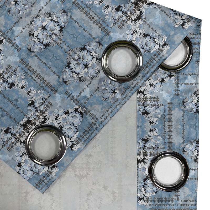 Semi Sheer Curtain Pair