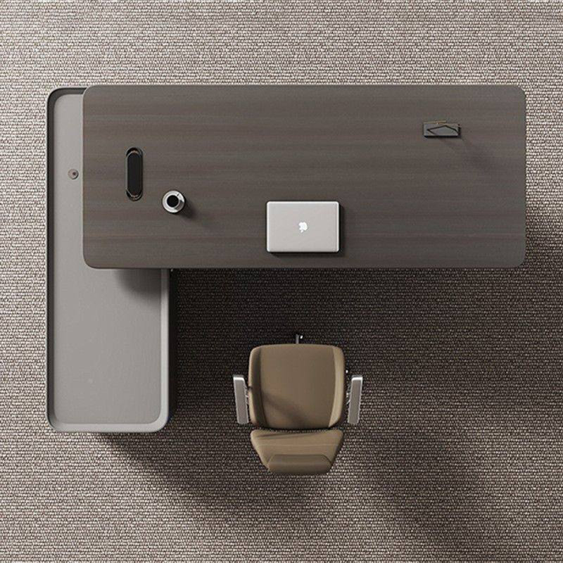 Bureau de direction 86,61 po style brun, H 29,53 po x l 86,61 po x P 35,43 po