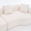 Canapé modulaire en chenille Boneless-1748650933