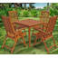 Doline Square 5- Piece 2- Person 60cm L Bistro Set