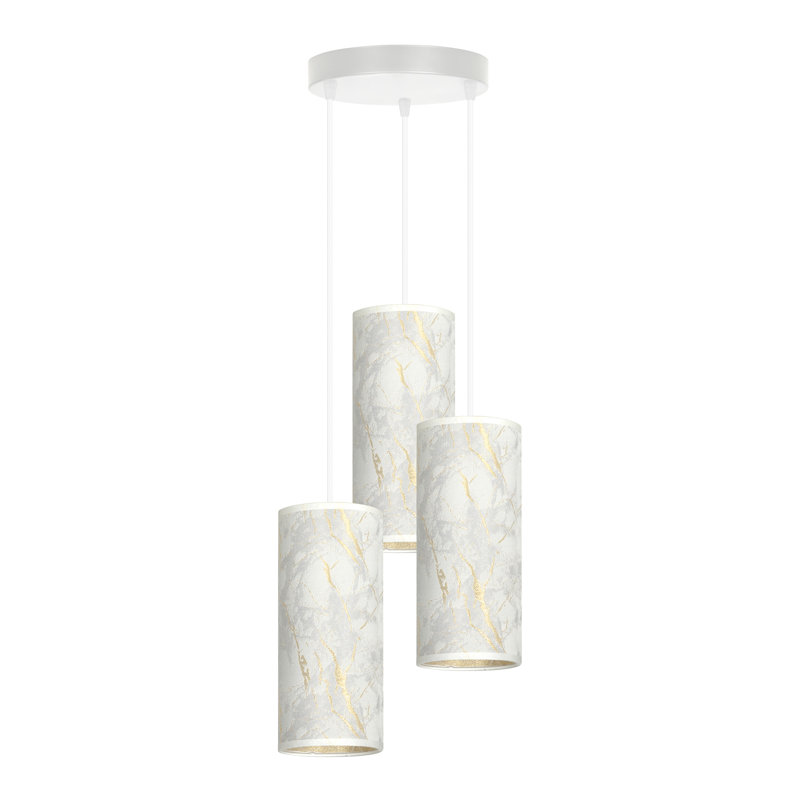 Sutter 3 - Light Cluster Pendant, White