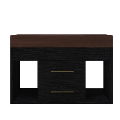 Meuble-lavabo moderne (doit inclure le meuble-lavabo et le lavabo) avec rangement