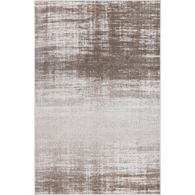 Machine Washable Nash Brown/Ivory Rug