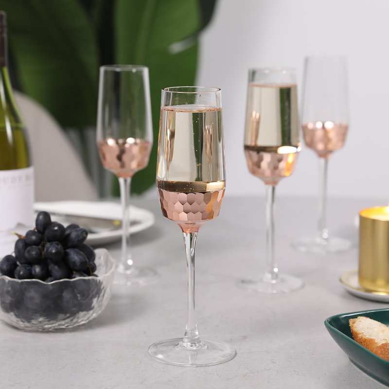 8 oz. Champagne Glass Flutes