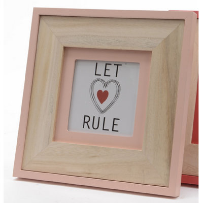 Cadre de table pâle 8,5 po