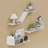 Eliyah Metal Floating Shelf, Wall Mounted Metal Shelves with Unique Design-1460878960