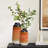 Earth Tones Round Stoneware Vase-338224246
