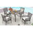 5-Piece Square Patio Dining Set