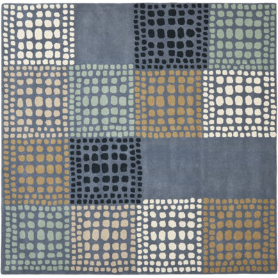 Tanner Hand Tufted Wool Geometric Rug
