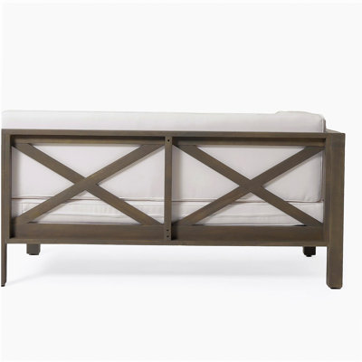 BRAVA X-BACK 4-PIECE SOFA SET , WHITE