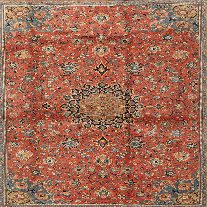 Oriental Indoor Rug, Round 7'