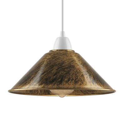10cm H Metal Cone Lamp Shade