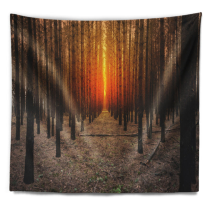Polyester Tapestry, 78" H x 92" W