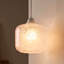 12cm H Glass Lamp Shade in Clear