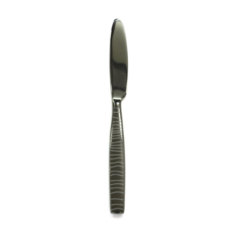 Tigre Dinner Knife, Oro-nero